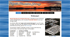 Desktop Screenshot of manateervstorage.com
